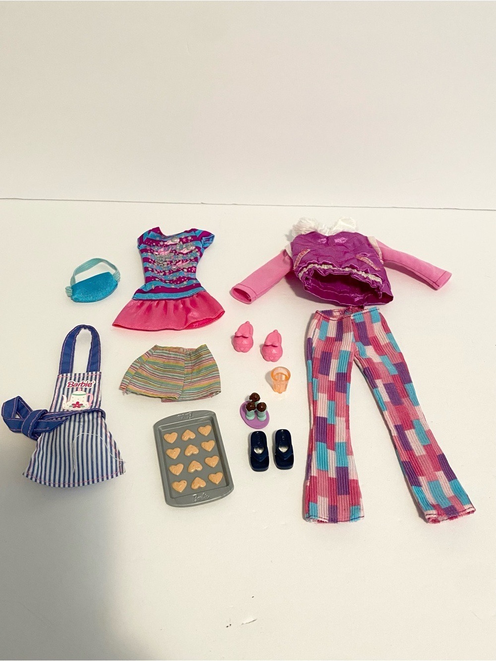 Vintage Barbie Doll Clothing Lot Clothes Bundle Toy